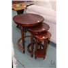 Image 1 : Modern set of nesting tables