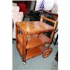 Image 1 : Three tier handmade tea trolley from the Fred Flintstone estate