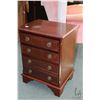 Image 1 : Semi contemporary Bombay Company three drawer chest, 22" in height