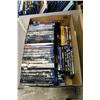 Image 1 : Box containing seventy three Blu- Ray movies