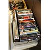 Image 1 : Box of sixty four DVD movies including Peter Jackson Production Diaries: King Kong etc.