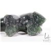 Image 2 : Jadeite polar bear, signed by artist, 6" in length