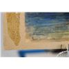 Image 2 : Two small original watercolour paintings including a colourful bridge scene signed by artist Hume Ni