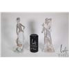 Image 1 : Two Lladro figurines including "Girl with Geese" No. 01035 , 11" in height and "Shepherd Boy" No. 45
