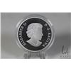 Image 2 : 2015 Canadian two hundred dollar "Canada's Rugged Mountain" fine silver coin in original plastic cas