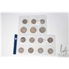 Image 1 : Selection of vintage Canadian silver coins including three dollar coin including 1958, 1959 and 1963