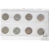 Image 3 : Selection of vintage Canadian silver coins including three dollar coin including 1958, 1959 and 1963