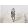 Image 2 : 18kt white gold and Canadian diamond ring, set with .55 carat Canadian brilliant cut round diamond l