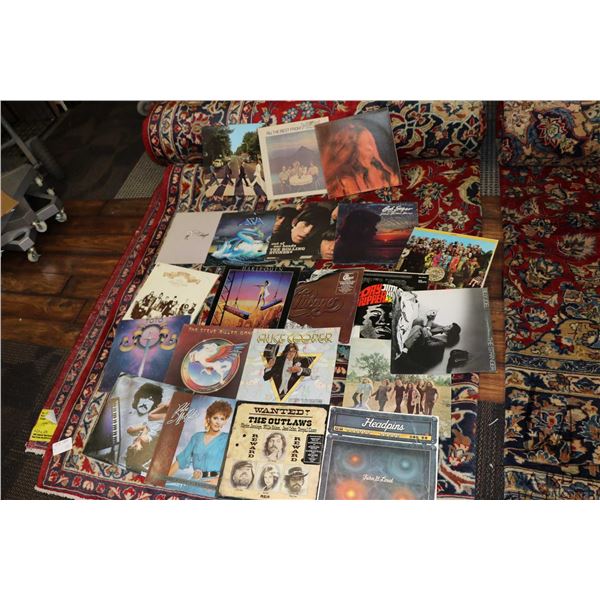 Twenty two vintage albums including Heart, Billy Joel, Alice Cooper, Steve Miller Band, Lynyrd, Skyn