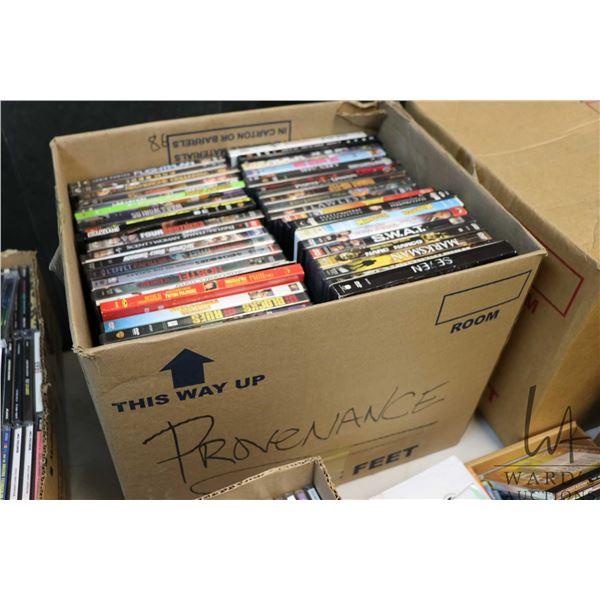 Eighty six DVD movies, various content