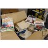 Image 1 : Box of vintage Model Engineering magazines approximately 147 count. Note: Not available for shipping