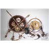 Image 1 : First Nations wall hanging 16" - 25" and a dream catcher 13" - 20"