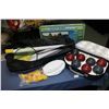 Image 1 : Selection of outdoor activities including new in bag regulation size Bocce Ball set, as new outdoor 