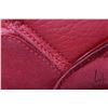 Image 16 : Pair of vintage red leather shoes marked "Louis Vuitton and Kanye West" Don red style, Size 8. Seria