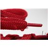 Image 19 : Pair of vintage red leather shoes marked "Louis Vuitton and Kanye West" Don red style, Size 8. Seria