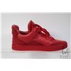 Image 7 : Pair of vintage red leather shoes marked "Louis Vuitton and Kanye West" Don red style, Size 8. Seria