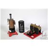 Image 1 : Two vintage steam toys including Signaling Equipment Ltd, Model Major 1550 engine and Heischmann Ste