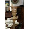 Image 3 : Floor standing torche lamp and two Art Deco ceiling fixtures, no shades