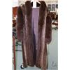 Image 1 : Fully lined full length fur coat