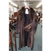Image 1 : Fully lined full length Holt Renfrew fur coat with co-ordinating fur hat