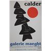 Image 1 : Vintage Alexander Calder off-set lithograph poster for an exhibition at the Galerie Maegth, Paris 19