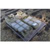 Image 1 : Selection of glass blocks, each 6" X 6" X 4", twenty nine blocks in total    Please note: Viewing to