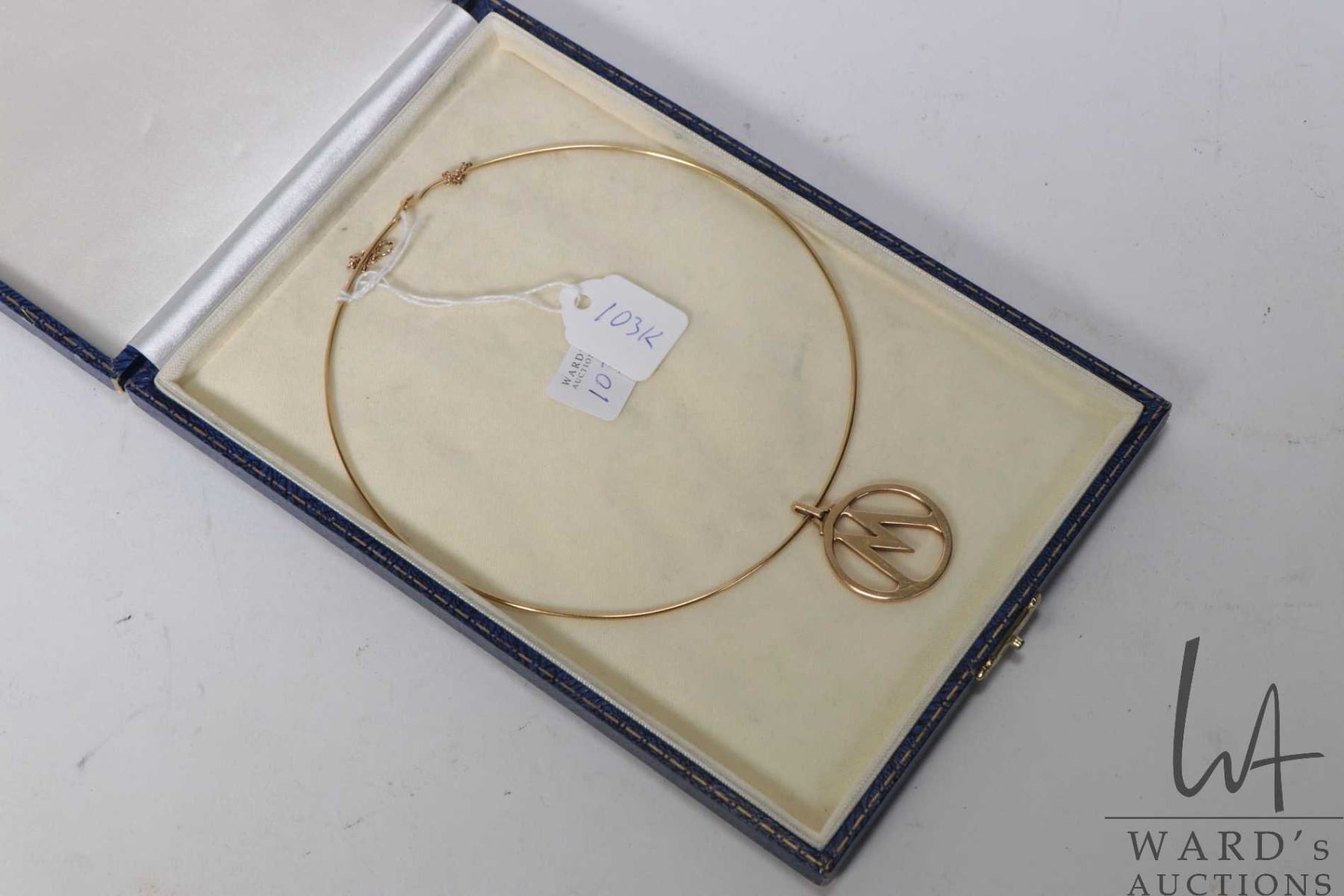 18kt Yellow Gold M Pendant With British Gold Hallmarks Including 18kt-yellow-gold-m-pendant-with-british-gold-hallmarks-including