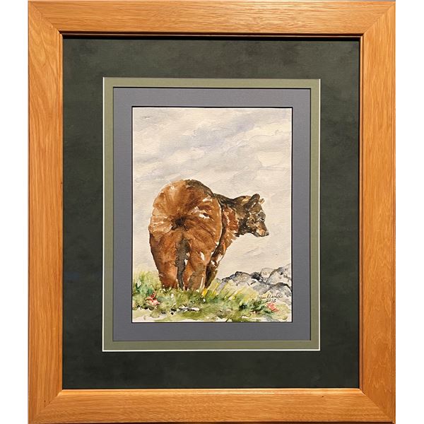Brown Bear Painting