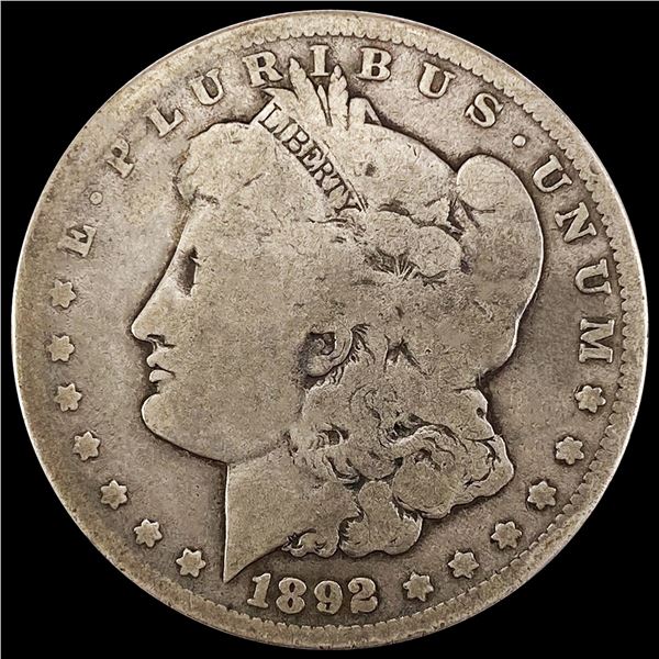 1892-CC Morgan Silver Dollar NICELY CIRCULATED