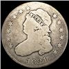 Image 1 : 1821 Capped Bust Quarter NICELY CIRCULATED