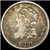 Image 1 : 1830 Capped Bust Half Dime NICELY CIRCULATED