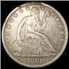 Image 1 : 1861-O Seated Liberty Half Dollar CLOSELY