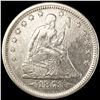 Image 1 : 1873 Seated Liberty Quarter CLOSELY UNCIRCULATED