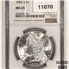 Image 1 : 1882-S Morgan Silver Dollar NGC-MS65