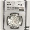 Image 1 : 1898 Morgan Silver Dollar NGC-MS63