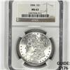 Image 1 : 1884 Morgan Silver Dollar NGC-MS63