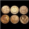 Image 2 : (6) Misc RED Cents UNCIRCULATED