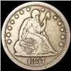 Image 1 : 1857-O Seated Liberty Quarter NICELY CIRCULATED