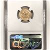 Image 2 : 1852 $2.50 Gold Quarter Eagle NGC-MS61