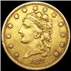 Image 1 : 1837 $2.50 Gold Quarter Eagle ABOUT UNCIRCULATED