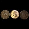 Image 1 : (3) Indian Cents