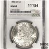 Image 1 : 1888-O Morgan Silver Dollar NGC-MS65