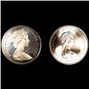 Image 1 : (2)Bahama Islands Silver $2 GEM PROOF