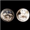 Image 2 : (2)Bahama Islands Silver $2 GEM PROOF