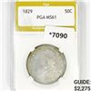 Image 1 : 1829 Capped Bust Half Dollar PGA-MS61
