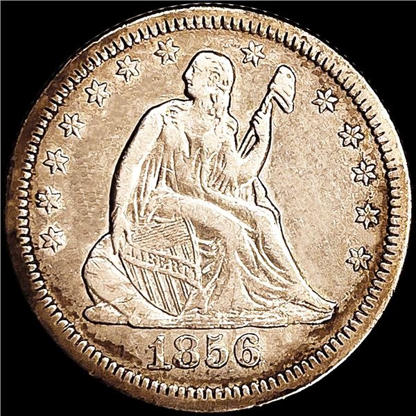 1856-O Seated Liberty Quarter CLOSELY