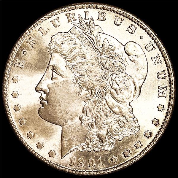 1891-S Morgan Silver Dollar UNCIRCULATED