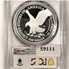 Image 2 : 2022-W Silver Eagle PCGS-PR69 DCAM, 1st Day of