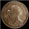 Image 1 : 1807 Draped Bust Half Cent NICELY CIRCULATED