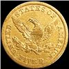 Image 2 : 1843 $5 Gold Half Eagle CLOSELY UNCIRCULATED